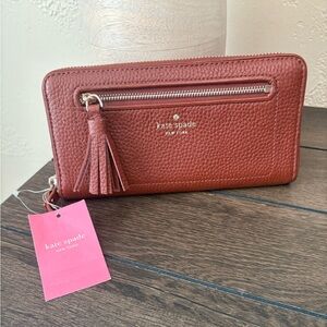 Kate Spade Brown Leather Wallet